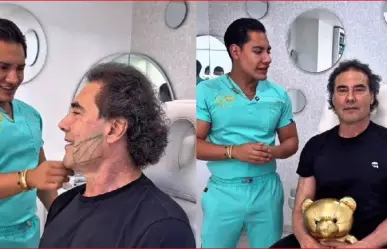 Eduardo Yáñez estrena rostro: esto se hizo el actor