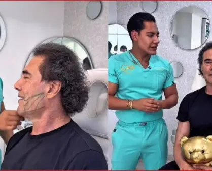 Eduardo Yáñez estrena rostro: esto se hizo el actor