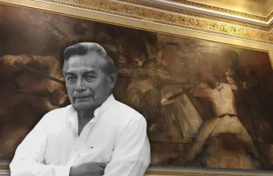 ¿Quién es Fernando Castro Pacheco y por qué sus murales adornan el Palacio de Gobierno?