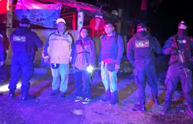 FOTOS | Rescatan a tres turistas extraviados en el Parque Nacional Izta-Popo