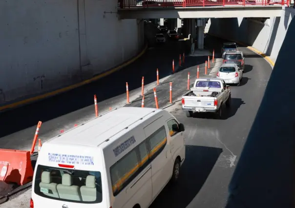En este horario funciona el carril de contraflujo en San Pedro hacia el Túnel de la Loma Larga