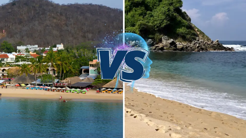 Huatulco vs. Puerto Escondido: ¿cuál es mejor para unas vacaciones tranquilas, según la IA?