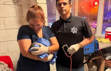 VIDEO | Policía de Santa Catarina auxilia a joven en labor de parto