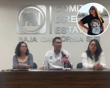 PAN en BCS analiza si denunciará a María del Carmen Aguilar por camiseta de "El Chapo"