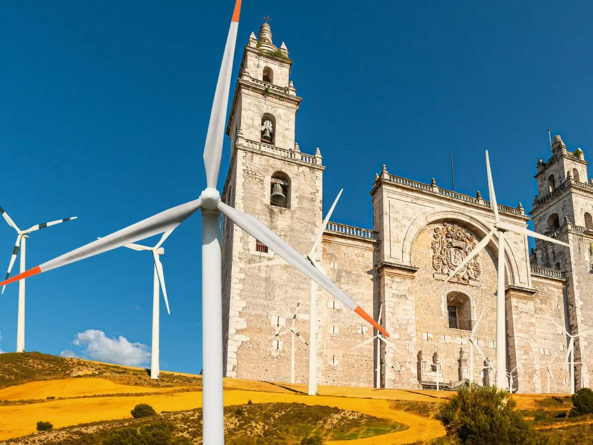 Un parque eólico más se construirá en Yucatán luego de que la Comisión Nacional de Energía (CNE) autorizara el desarrollo del proyecto a una empresa.- Fuente Canva