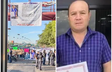 Bloqueo en Periférico Norte: familiares de Isaac Ortiz exigen su localización