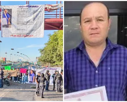 Bloqueo en Periférico Norte: familiares de Isaac Ortiz exigen su localización