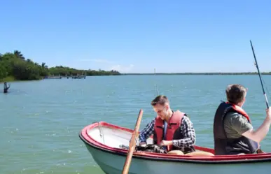 Este río cerca de la playa en Tamaulipas es ideal para ir de pesca y pasar un momento agradable