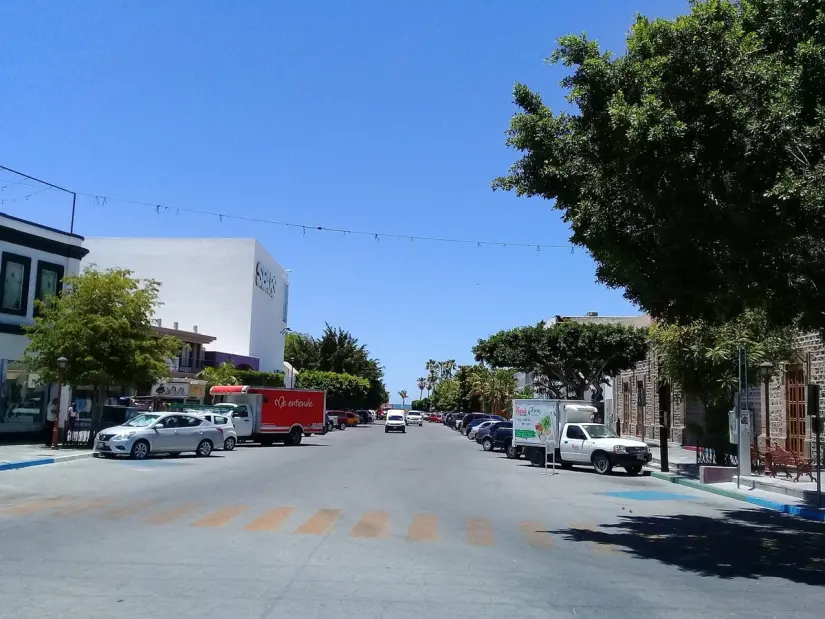 Calle 16 de septiembre en el centro histórico de La Paz en la actualidad. Foto: TripAdvisor.