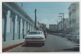 Calle Agustín Arriola en 1995. Foto: Archivo Histórico.