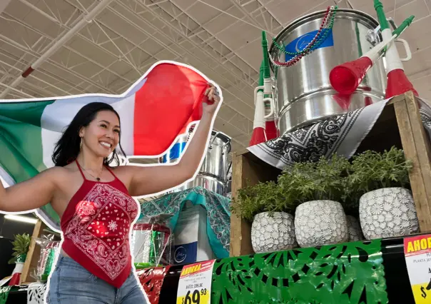 Sombreros, banderas y matracas: supermercados de Nuevo León se adelantan al Día de la Independencia