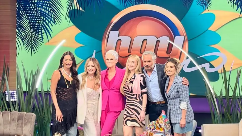 LINDSAY LOHAN Y JAMIE LEE CURTIS VISITAN EL PROGRAMA HOY.