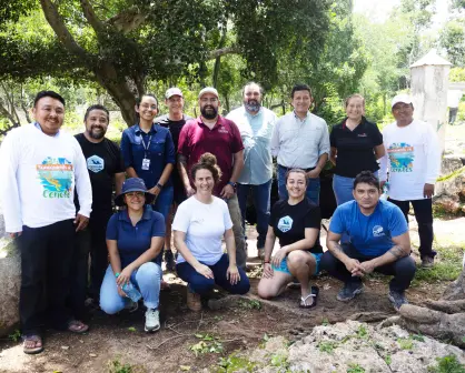 Retiran más de 100 kilos de basura del cenote X´Pakay en Tekit