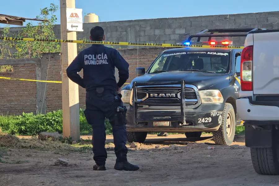 Asesinan a un hombre en un baldío del norte de la ciudad de Durango