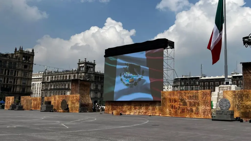 EN VIVO | Sheinbaum conmemora 700 años de México-Tenochtitlan con escenificación en el Zócalo