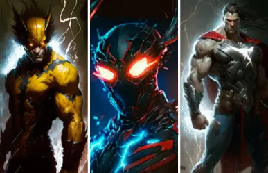 Así se vería la fusión entre personajes de Marvel y DC, según la Inteligencia Artificial