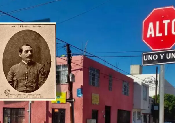La calle dedicada a un general de Durango que fue gobernador de Coahuila