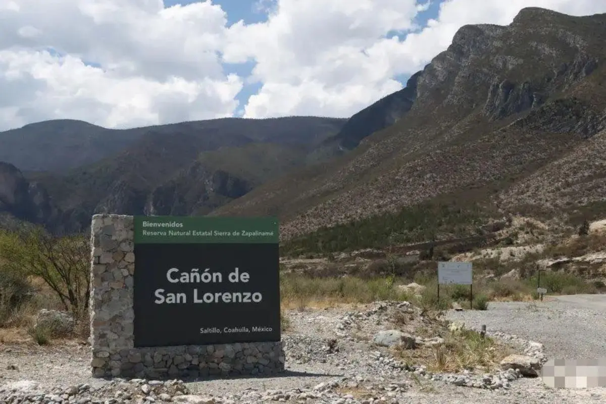 Cañón de San Lorenzo. Foto Luis Zuñiga.