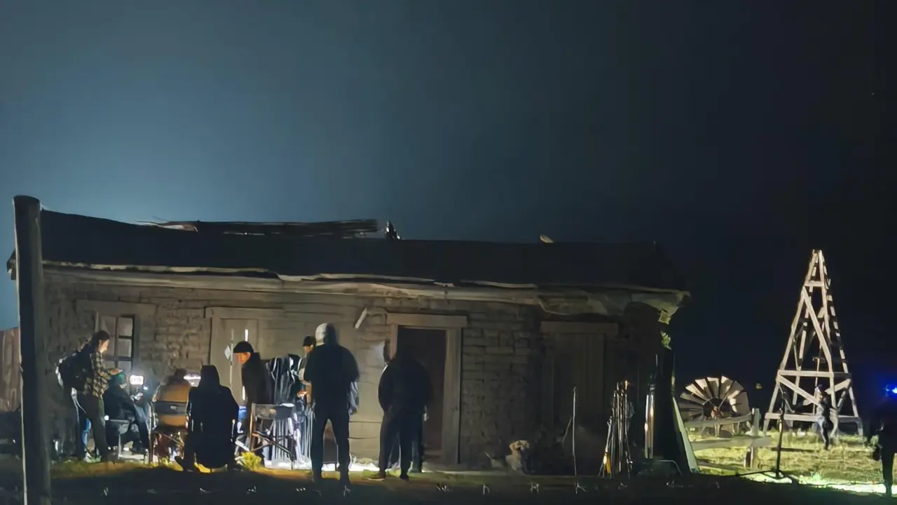 Concluyó con éxito el rodaje de un cortometraje western en Durango. Foto: Gobierno del Estado.
