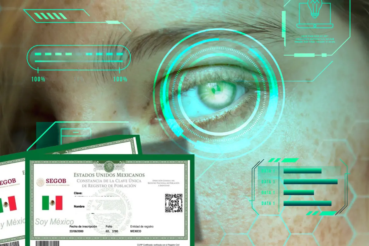Al diseño del CURP biométrico se le agregará con un código QR/Foto: POSTA