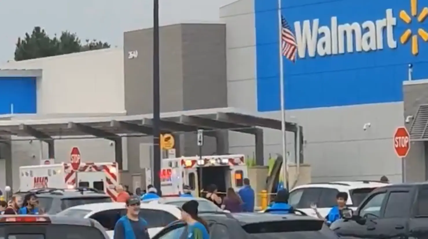 Reportan 11 personas apuñaladas tras ataque en Walmart de Michigan. Foto: X (@rawsalerts)