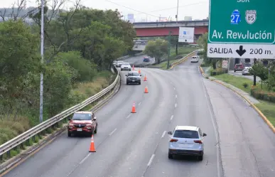 Monterrey extiende carril reversible en Morones Prieto hasta el inicio del ciclo escolar