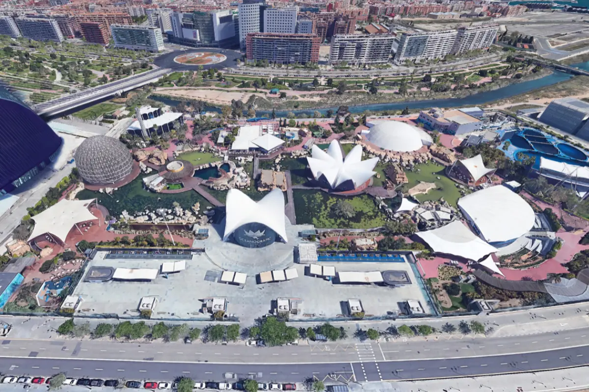 El Oceanogràfic de Valencia ofrece una experiencia educativa e inmersiva que combina tecnología con la riqueza de la vida marina. Foto: Oceanogràfic València