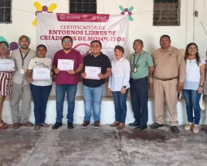 Reconocen a Ticul por su compromiso en el combate contra el dengue en Yucatán