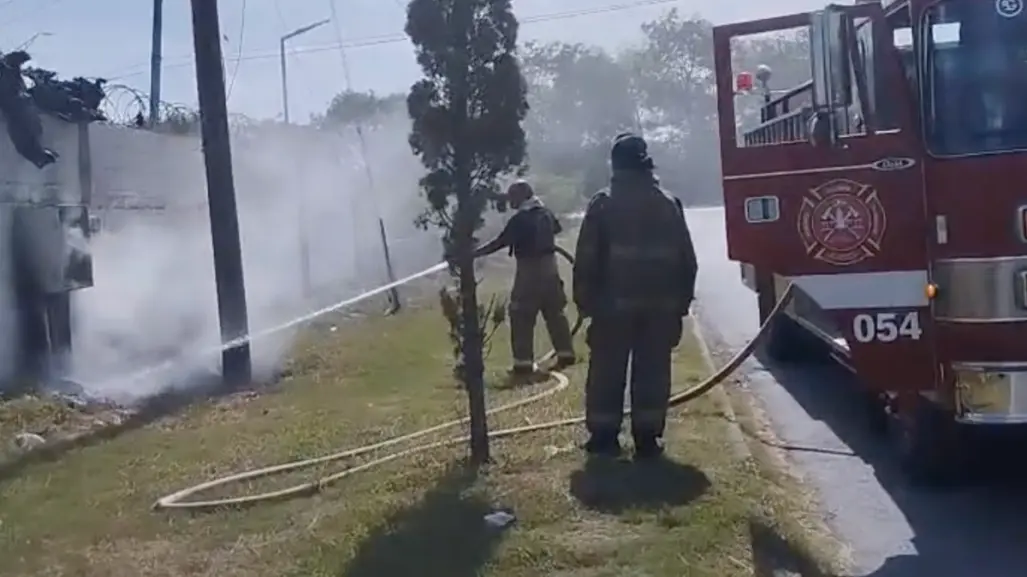 Matamoros: basura provoca incendio en secundaria 4; la escuela pagará los daños