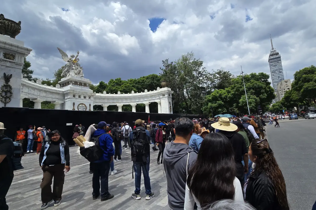 Tercera marcha contra la gentrificación en CDMX. Foto: Mario Flores