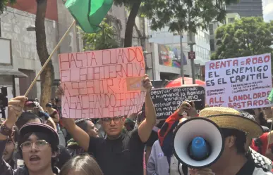 Tercera marcha contra la gentrificación en CDMX: manifestantes exigen freno a desalojos y regular renta