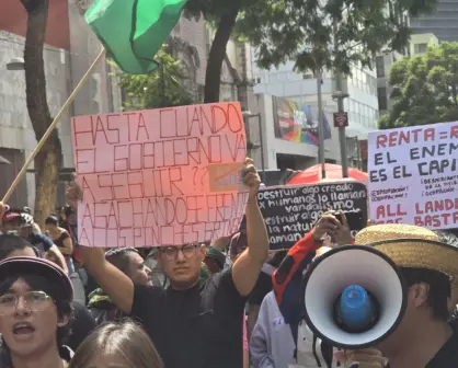 Tercera marcha contra la gentrificación en CDMX: manifestantes exigen freno a desalojos y regular renta