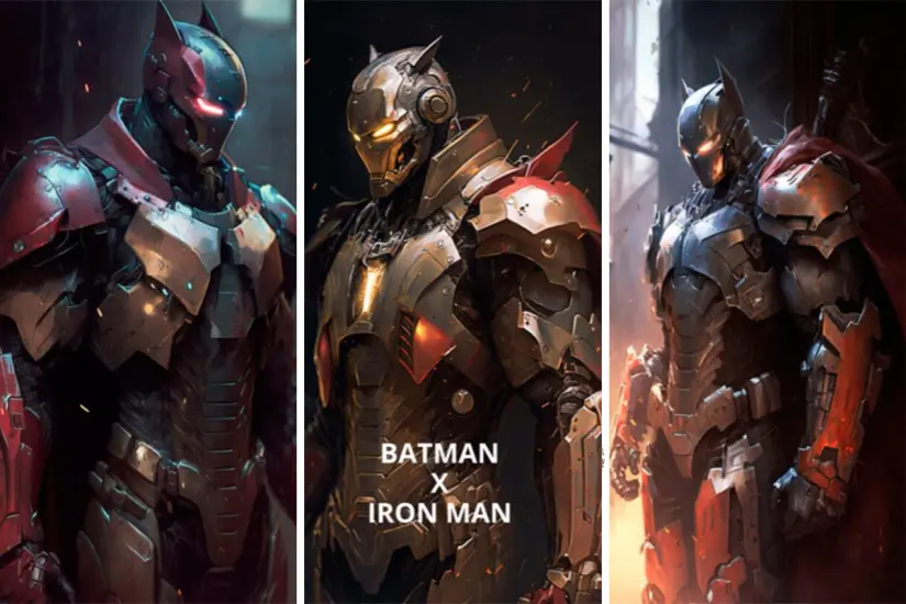 Sorprendentes fusiones entre personajes de cómics se revelan gracias a una inteligencia artificial que reinventa el concepto de superhéroes. Foto: Reimagining Films