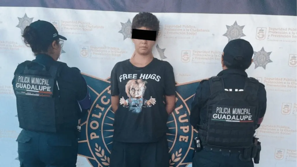 Mujer es detenida por presunto maltrato físico contra su hija en Guadalupe