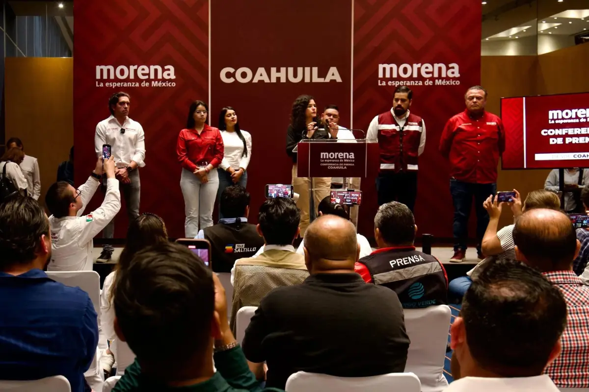Se anunció la reactivación del Consejo Consultivo de Morena con participación de perfiles destacados del ámbito local y nacional./Foto: Morena Coahuila
