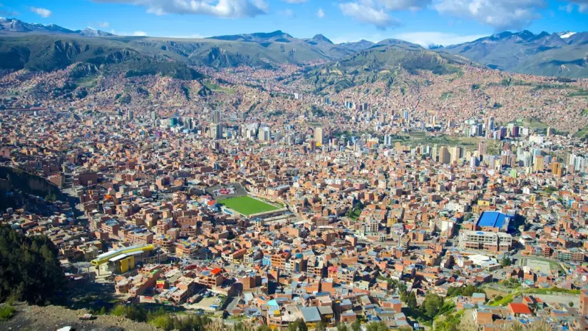 La Paz, Bolivia. Foto: Expedia.