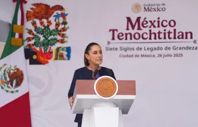 Sheinbaum en los 700 años de México-Tenochtitlan: "Erradicar el racismo no es una opción, es una necesidad"