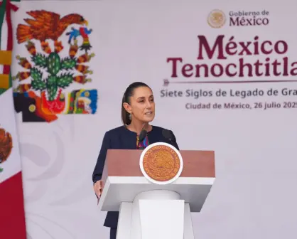 Sheinbaum en los 700 años de México-Tenochtitlan: "Erradicar el racismo no es una opción, es una necesidad"