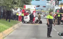 Un hombre muerto y 5 lesionados en carambola del bulevar Francisco Villa