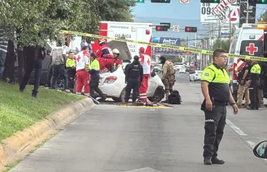 Un hombre muerto y 5 lesionados en carambola del bulevar Francisco Villa