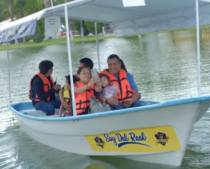 Esto cuesta en la Feria de Durango un paseo en lancha en su increíble lago