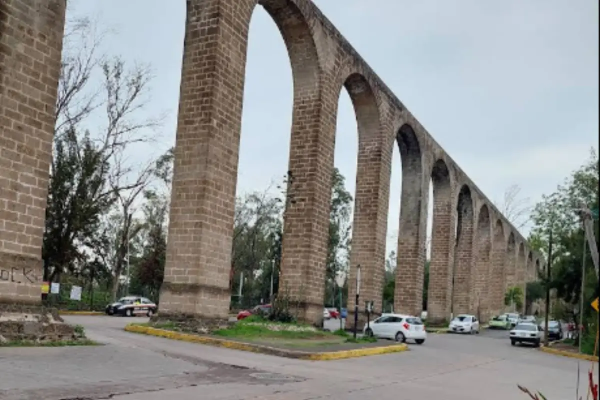 Acueducto en Naucalpan, Estado de México. Foto: Google Maps (Fredy Sotelo)