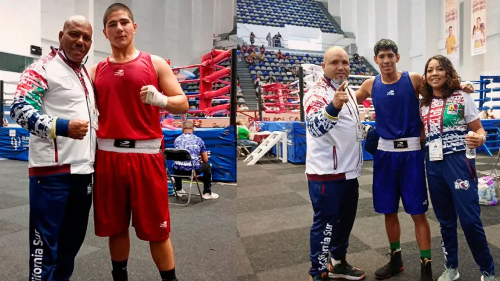 Boxeadores sudcalifornianos ganan 3 oros en la Olimpiada Nacional; BCS cierra en el lugar 15 del medallero
