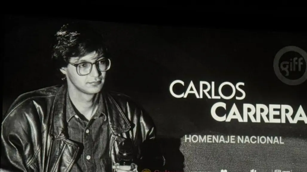 Carlos Carrera es homenajeado por más 40 años de trayectoria en el GIFF 2025