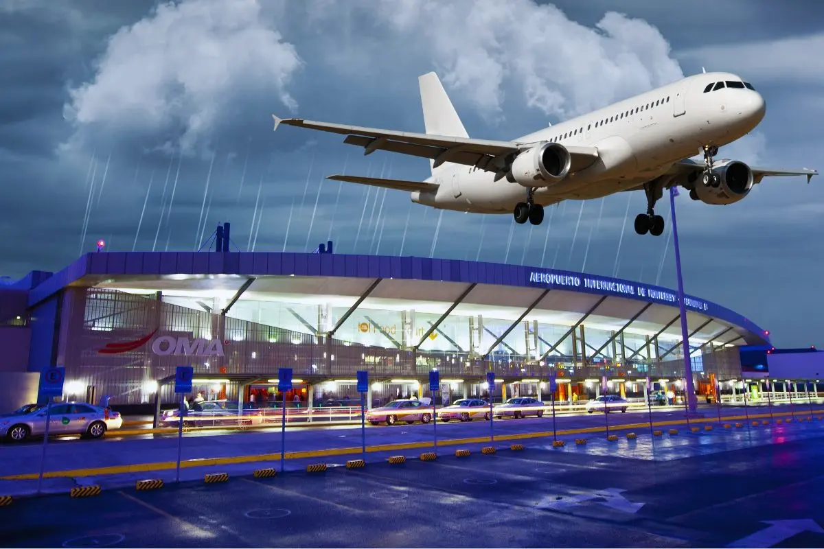 Fachada del Aeropuerto Internacional de Monterrey Foto: Canva