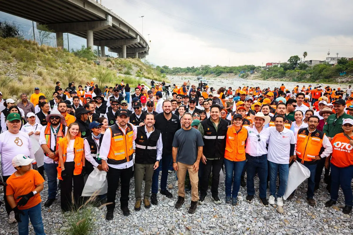 Programa Estatal de Voluntariado “Leones en Acción” Foto: Gobierno de Nuevo León