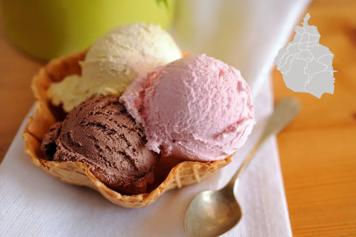 Helado, mapa de CDMX.  Foto: Gobierno de la CDMX | Canva