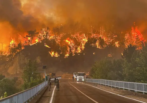 Turquía enfrenta incendios forestales y temperaturas récord