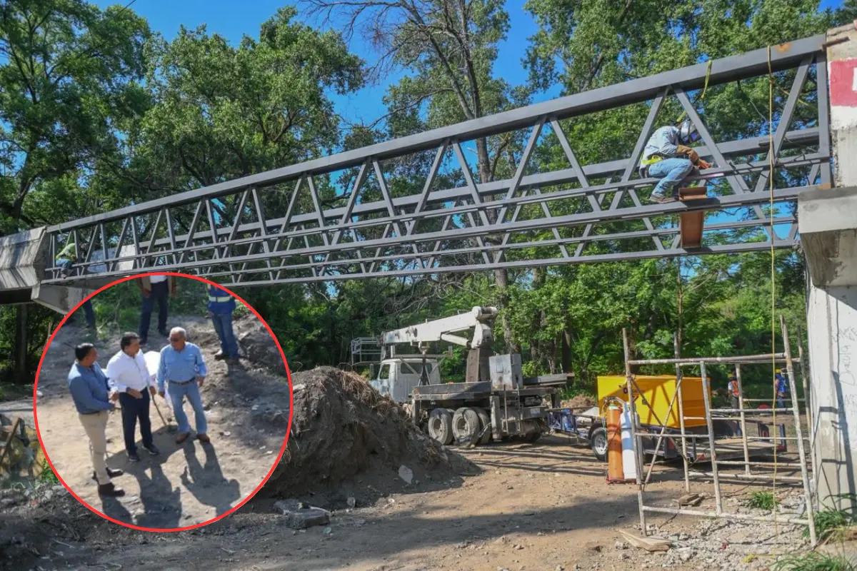 Ayuntamiento de Victoria no ha pedido ayuda para seguir con la construcción de puente peatonal