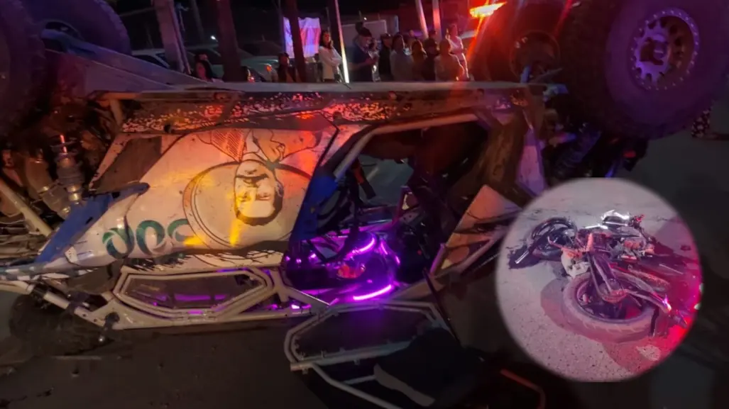 Conductor de RZR provoca muerte de un motociclista en Durango